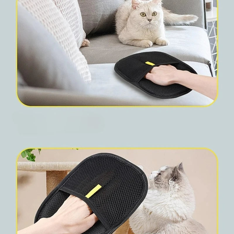 Guante quitapelos para mascotas