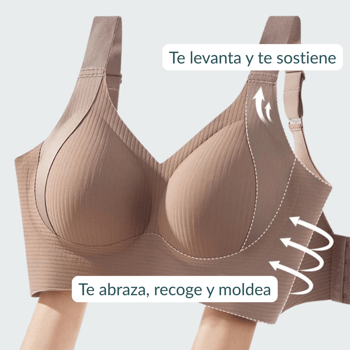Brasier Cómodo y Sin Costuras.