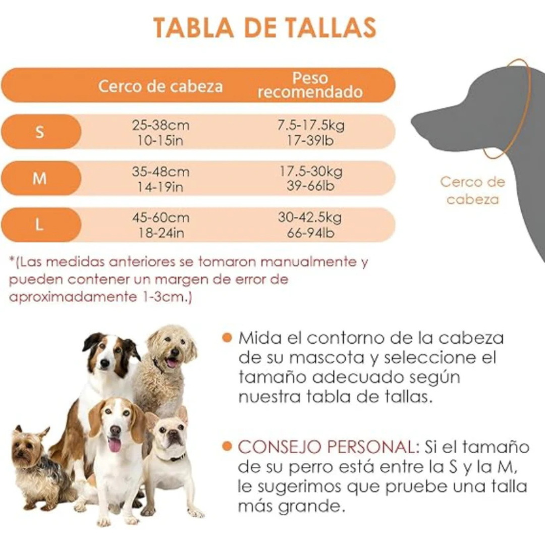 Orejeras Calmantes Antiruido para Perros