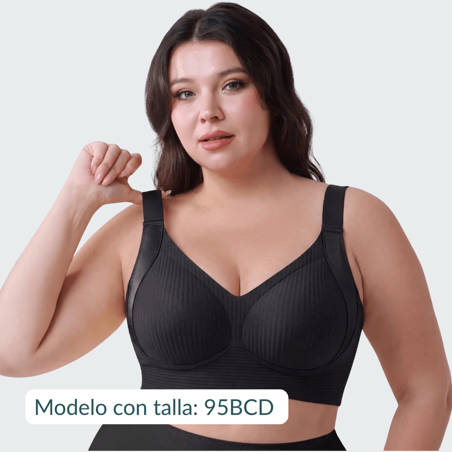 Brasier Cómodo y Sin Costuras.