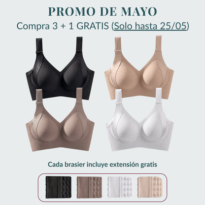 Brasier Cómodo y Sin Costuras.