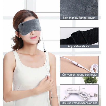 Antifaz térmico USB para ojos