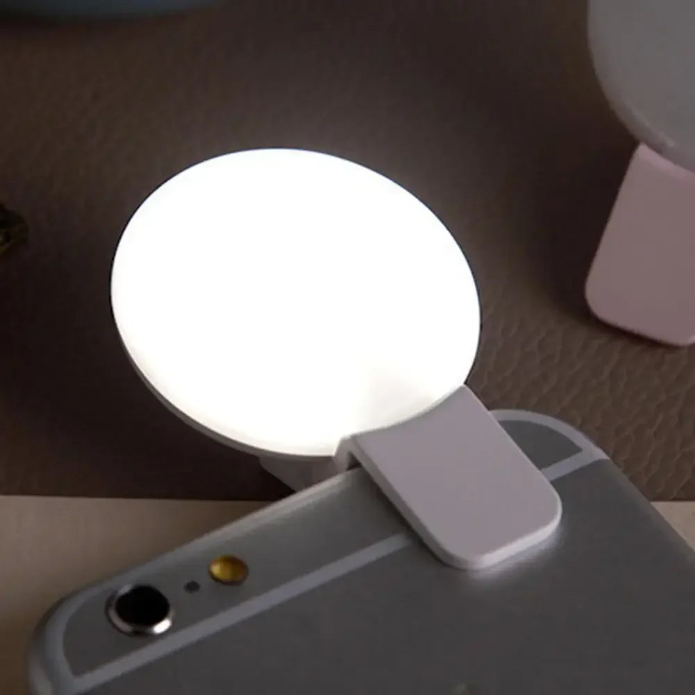 Aro de luz LED para móvil