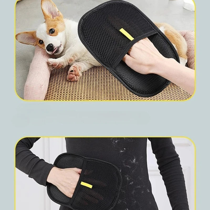 Guante quitapelos para mascotas