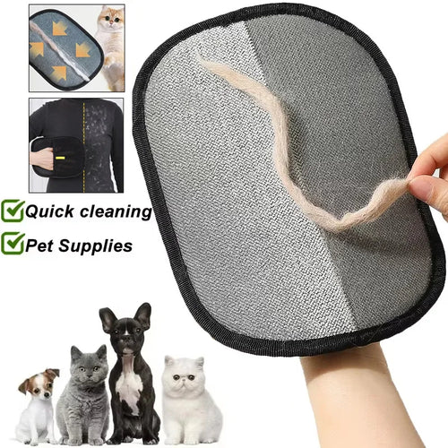 Guante quitapelos para mascotas