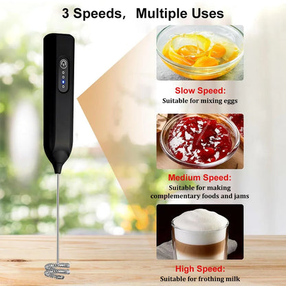 Espumador de leche eléctrico