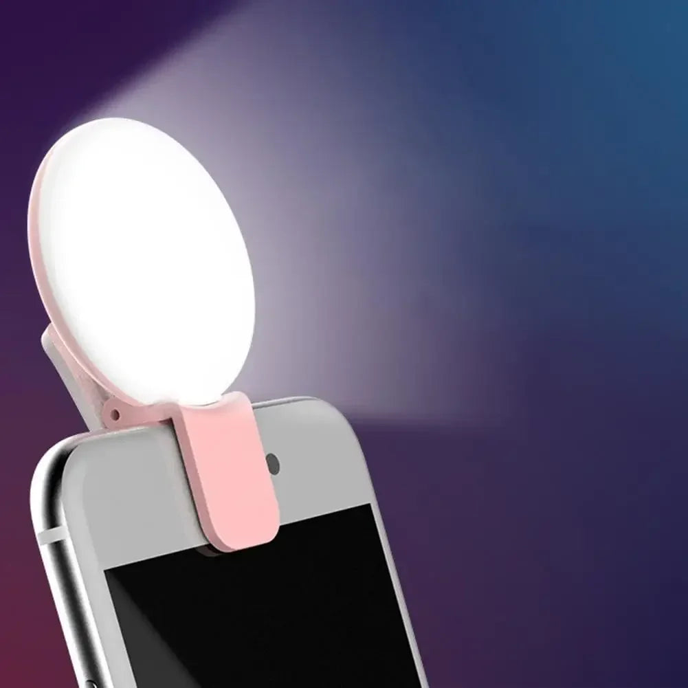 Aro de luz LED para móvil