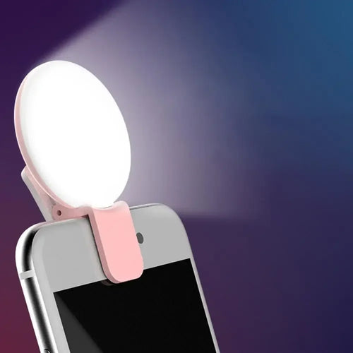 Aro de luz LED para móvil