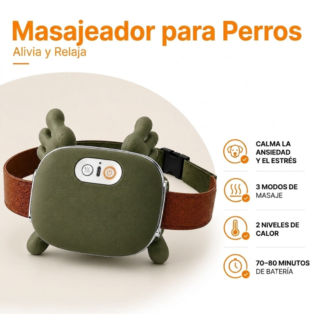 Masajeador Calmante para Mascotas