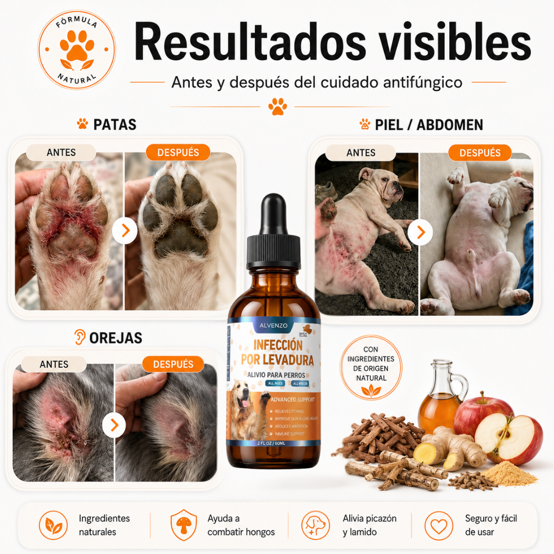 Selinna | Fórmula Natural Antihongos para Perros